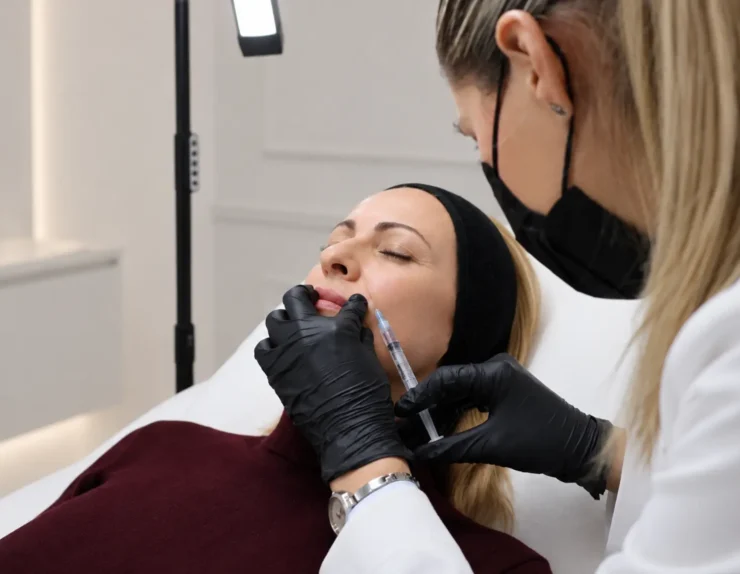Surco nasogeniano en Clinica Roma